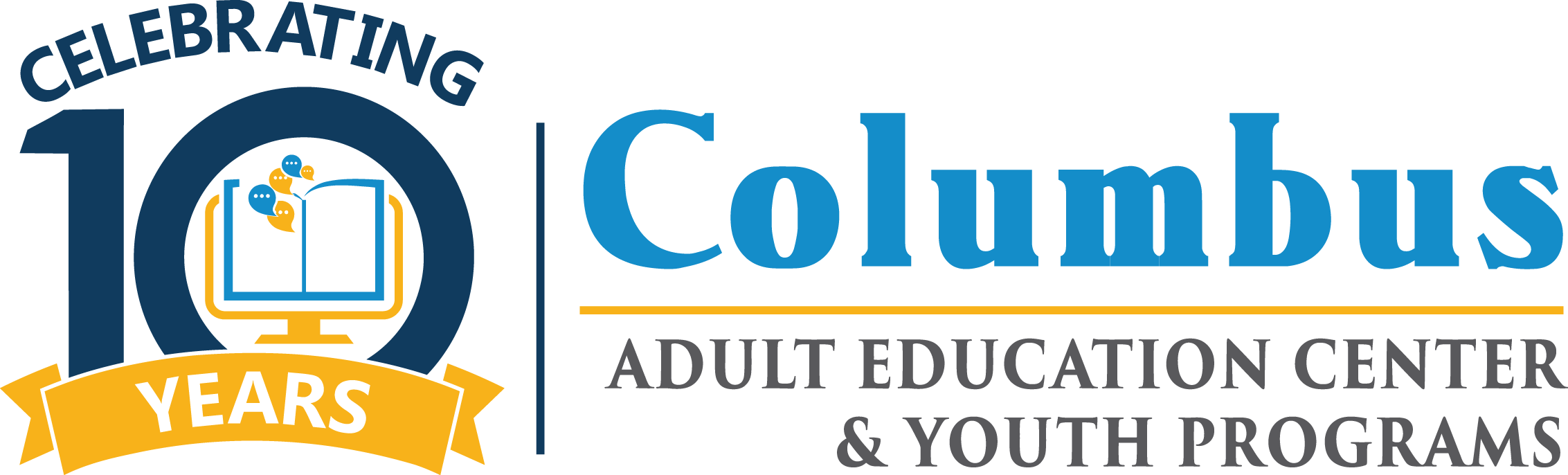 columbus 10 year Logo Colored